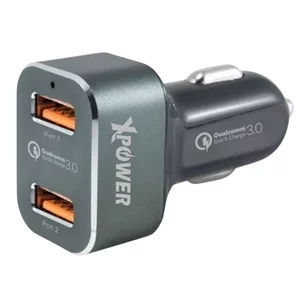 Image Автомобильная зарядка XPower + Micro-USB кабель, Black