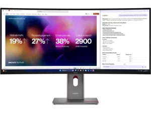 Image Monitor Lenovo P40WD-40 Black/Grey