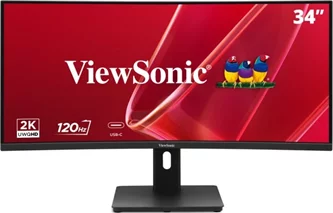 Монитор VIEWSONIC VA3420C-2 Bordless Black