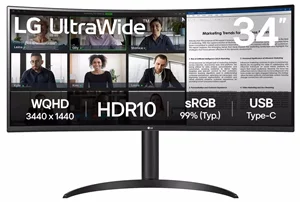 Image Monitor LG 34WR55QK-B