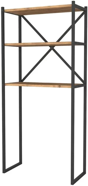 Image Raft Bofigo 66x34x160, Pine/Black
