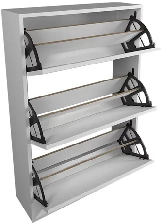 Dulap pentru încălțăminte Bofigo 3D White