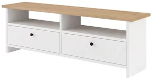 Image Тумба РТВ Bofigo 120x50x30см Santorini Sapphire Oak/White