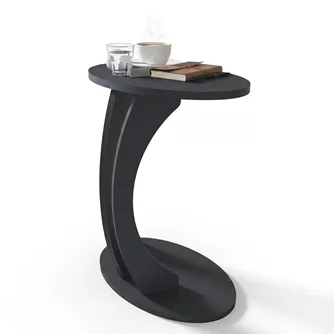Măsuță de cafea Bofigo Ellipse Anthracite