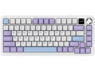 Клавиатура Ajazz AK820 MAX Plus Murad Purple-White-Blue