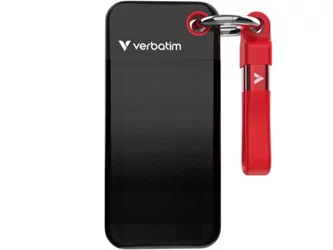 SSD extern Verbatim Pocket 512GB, Black/Red