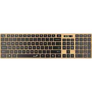 Image Клавиатура Genius SlimStar 7250BT, EN/RU, Pine Wood