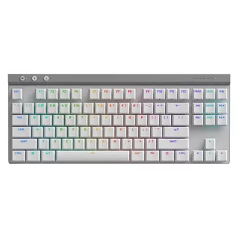 Клавиатура Logitech G515 TKL, EN, White