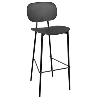 Scaun Terasa Bar Flamingo Black