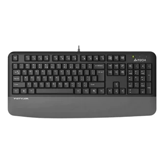 Tastatură A4Tech FK20, US/RU/RO, Gray