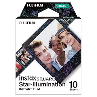 Film foto Fujifilm Instax Square Star Illumination 10 sheets Black