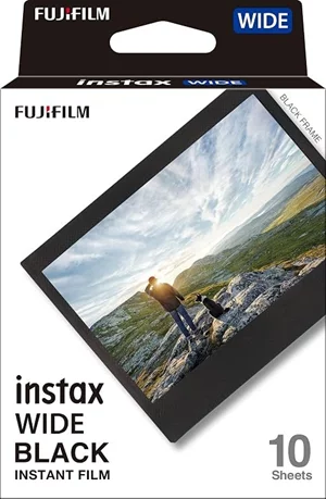 Image Пленка  Fujifilm Instax Wide Film 10 sheets Black Frame