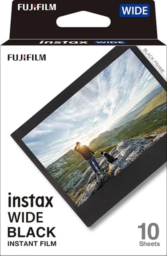 Пленка  Fujifilm Instax Wide Film 10 sheets Black Frame