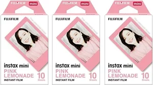 Image Film foto Fujifilm Instax Mini 10 sheets Pink Lemonade
