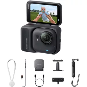 Image Cameră de acțiune Insta360 GO Ultra Creator Bundle Midnight Black