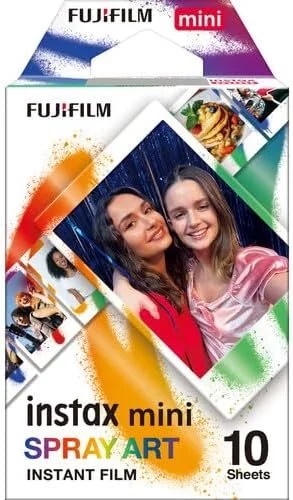Film foto Fujifilm Instax Mini 10 sheets Spray Art