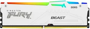 Image Memorie RAM Kingston FURY Beast 16GB DDR5-6000 RGB White (KF560C36BWE2A-16)