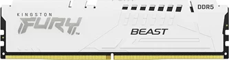 Memorie RAM Kingston FURY Beast 16GB DDR5-6000 EXPO White