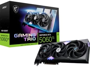 Image Placă video MSI Geforce RTX 5060 TI 8G Gaming Trio OC