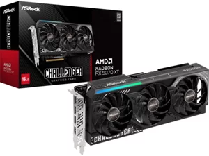 Image Placă video ASRock Radeon RX 9070 XT Challenger
