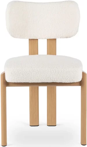 Image Scaun de bucătărie Mebel Elite Grenada Boucle, Oak/Cream