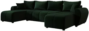 Image Canapea în formă de U Space Meble Molisa U Itaka 10, Green Dark