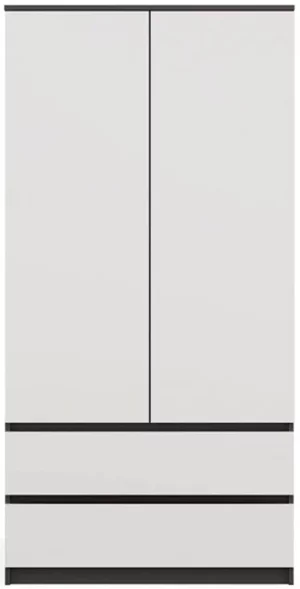 Image Шкаф TopEshop Malwa SS-90, Anthracite/White