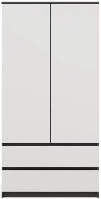 Шкаф TopEshop Malwa SS-90, Anthracite/White
