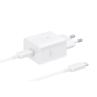Încărcător Samsung EP-T4511 45W + cablu USB Type-C, White