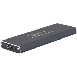 Image Carcasă externă SSD M.2 SATA Gembird EE2280-U3C-01, aluminum, Black