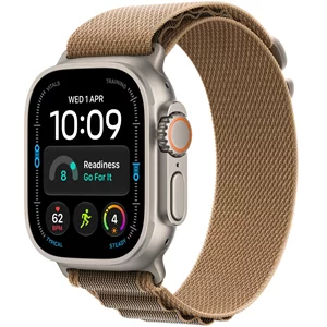 Image Умные часы Apple Watch Ultra 4 GPS + LTE 49mm MJAG4 Natural Titanium Case Desert Alpine Loop L