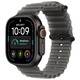 Умные часы Apple Watch Ultra 4 GPS + LTE 49mm MJAY4 Black Titanium Case Tran. Black Ocean Band