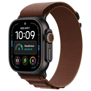 Image Умные часы Apple Watch Ultra 4 GPS + LTE 49mm MJC04 Black Titanium Case Burgundy Alpine Loop S