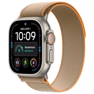 Image Умные часы Apple Watch Ultra 4 GPS + LTE 49mm MJAQ4 Natural Titanium Case Sand Trail Loop M/L