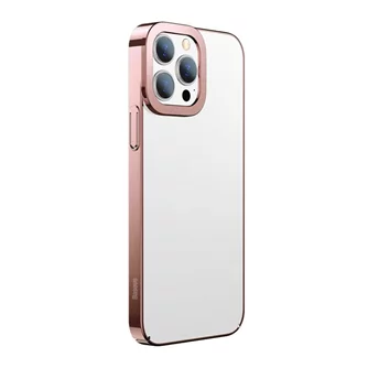 Чехол Baseus for Phone iPhone 13 Pro Max Glitter Pink