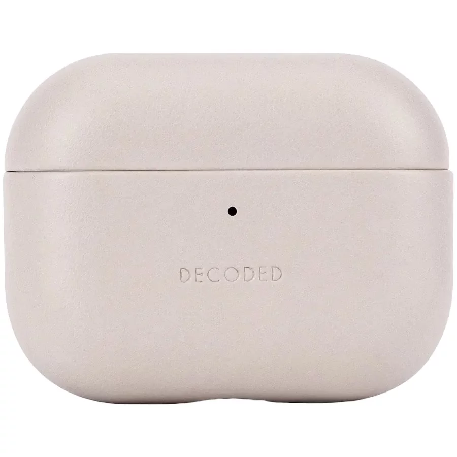 Husă DECODED Leather AirCase Pro 3 Clay