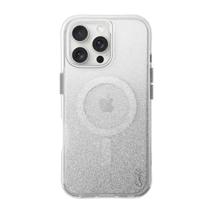 Image Husă Uniq Apple iPhone 16 Pro Coehl with Magclick Charging Lumino Sparkling Silver