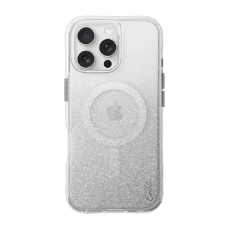 Husă Uniq Apple iPhone 16 Pro Coehl with Magclick Charging Lumino Sparkling Silver
