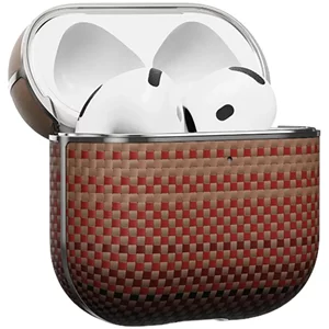 Image PITAKA Aramid Fiber Magnetic AirPods 4 Sunset