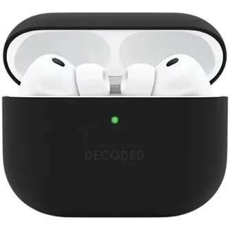 ЧехолDECODED AirPods Pro 3 Silicon Case Black