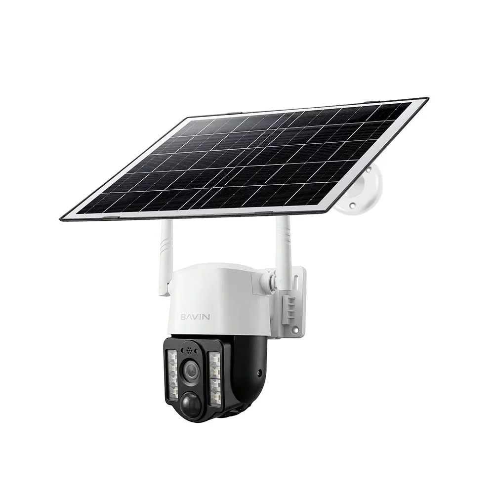 Cameră de supraveghere BAVIN SC-803 5MP 4G, Solar, IP66, White