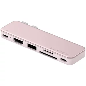 Image Adapter SATECHI USB-C Snap Hub Blush
