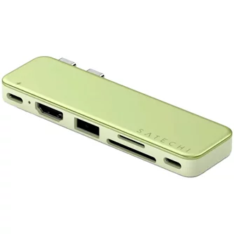 Adapter SATECHI USB-C Snap Hub Citrus