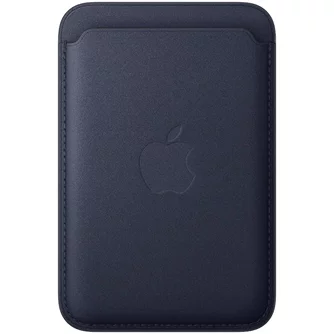 Husa iPhone FineWoven Wallet with MagSafe Navy