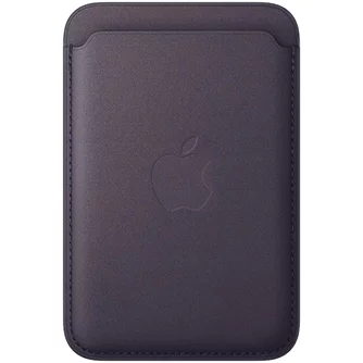 Husa iPhone FineWoven Wallet MagSafe Midnight Purple