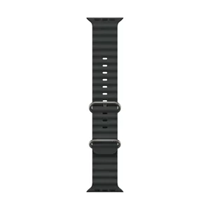 Image Curea APPLE 44-49mm Black Ocean Band Natural Titanium Finish