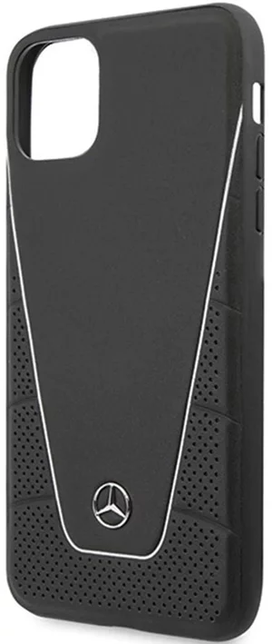 Image Чехол CG Mobile Mercedes Quilted Leather iPhone 11 Pro Max, Black