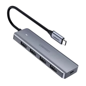 Image Adaptor UGREEN HUB 4in1 CM219, Grey