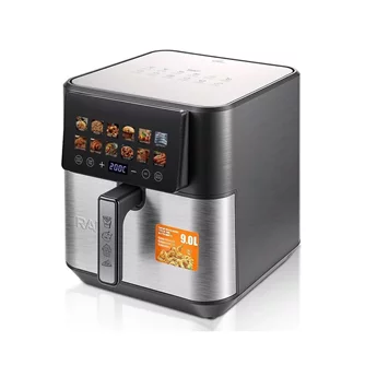 Friteuză cu aer cald RAF R.5268, 9L, 2200W, Black