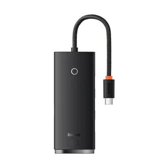 Adaptor Baseus HUB Lite Series 4in1 Type-C, Black